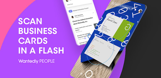 Wantedly People scan biz cards screenshot 0