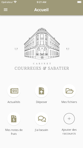 CABINET COURREGES & SABATIER Screen 2