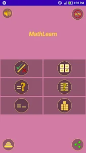 MathLearn - learn math and bra