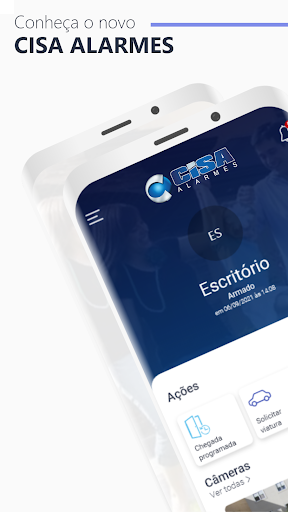 Android application Cisa Alarmes screenshort