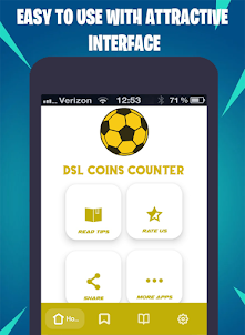 Counter for Soccer Coins