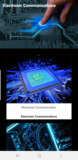 Electronic Communication Screen 2