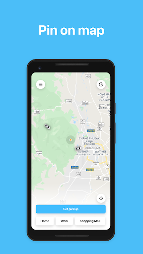 Android application Ugo: grab taxi ride for travel screenshort
