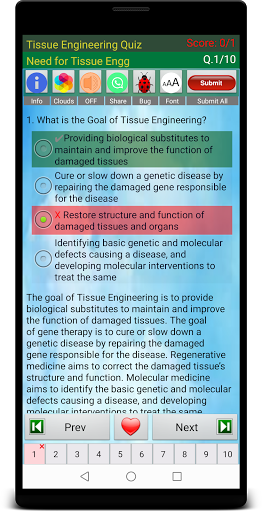 Tissue Engineering Quiz