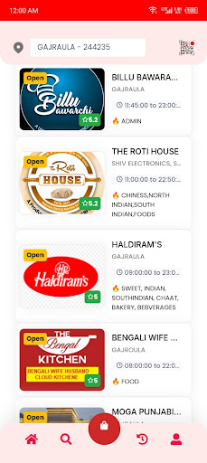 LANCHO : Home Delivery Screen 2