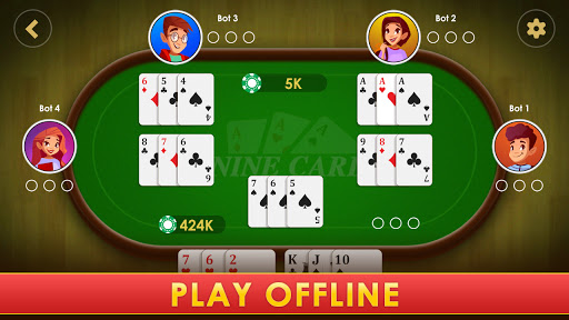 Nine Card Brag - Kitti Screen 2
