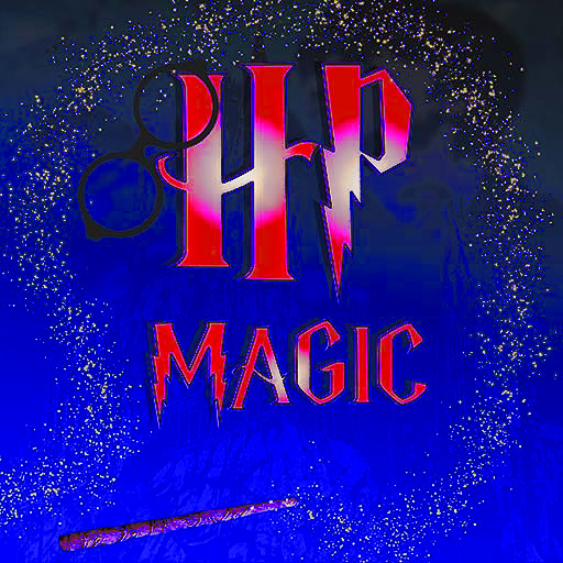 HARRYS MAGIC WORLD logo