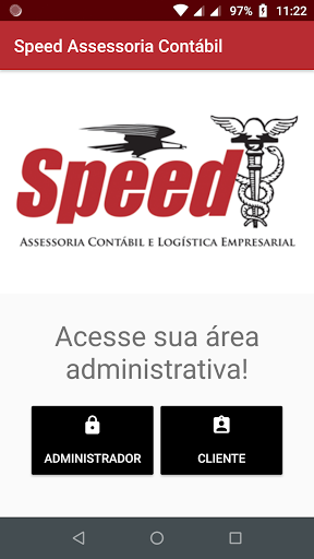 Android application Speed Assessoria Contábil screenshort