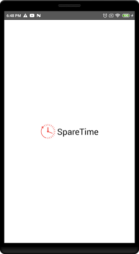 Android application SpareTime User screenshort