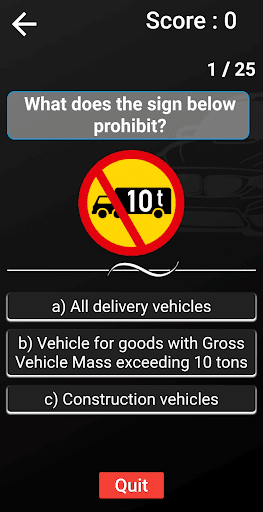 Highway Code Zimbabwe Screen 3