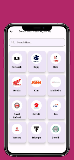 Android application bike9pro screenshort