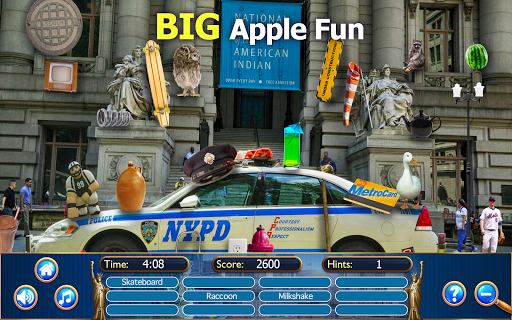 Hidden Objects New York City Puzzle Object Game 2.6 screenshots 4