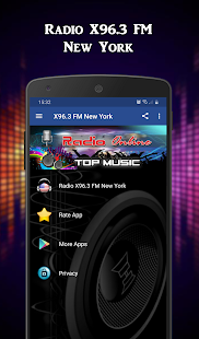 Radio X96.3 FM NY Screenshot