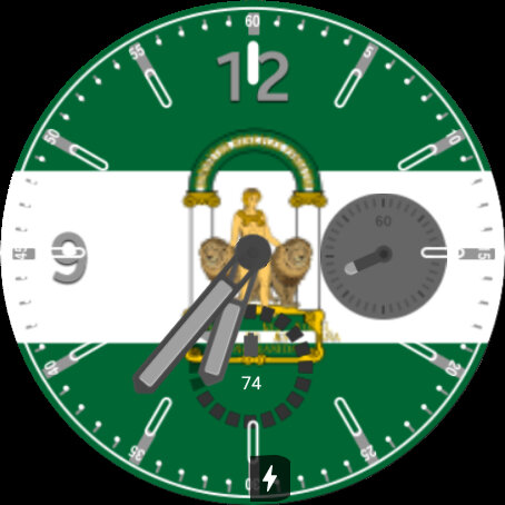 Esfera bandera de Andalucia Screen 3