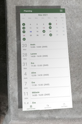 Android application Leovida Home Cleaning Services screenshort