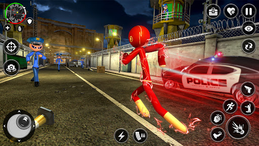 Spider Stick Hero Prison Break Mod Vô Hạn Tài Nguyên