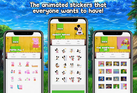Captura 4 Stickers Animados android