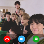 Cover Image of Download BTS Prank Fake VideoVoice Call  APK