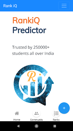Android application RankiQ Predictor screenshort