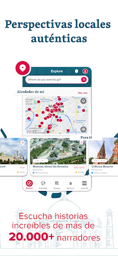 izi.TRAVEL: guías de audio Captura de Pantalla de la Aplicación Android 5