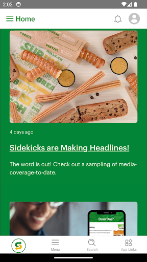 Android application The Feed - Subway screenshort