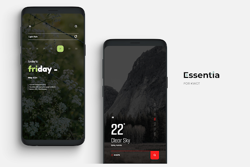 Screenshot of Essentia KWGT