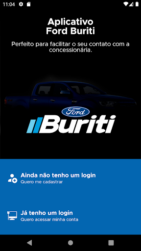 Android application Ford Buriti screenshort
