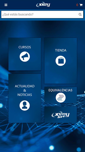 Android application Xkey App screenshort