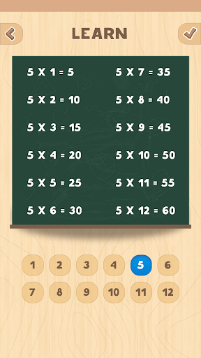 Multiplication table. Learn and Play! 1.2 Screenshots 5
