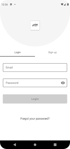 Android application Action Black screenshort