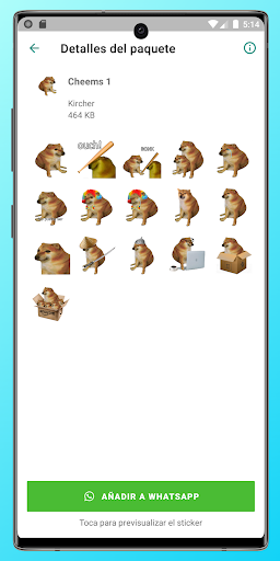 Anteprima dell'app