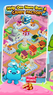 Om Nom Idle Candy Factory screenshots apk mod 4