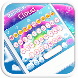 Rainbow Cloud Emoji Keyboard icon