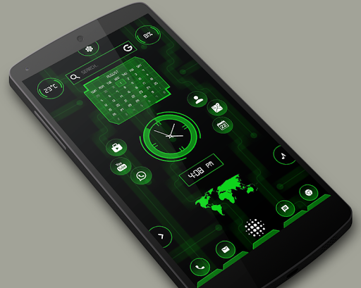 Screenshot of High Style Launcher 2 - Hitech