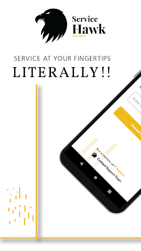 Android application Service Hawk - Home Services screenshort