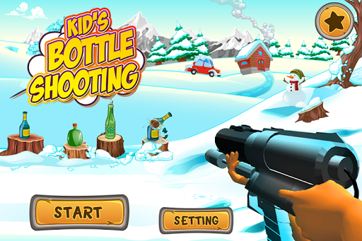 Kids Bottle Shooting
