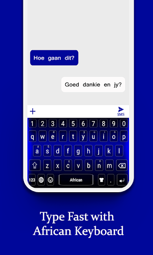 Android application African Keyboard screenshort
