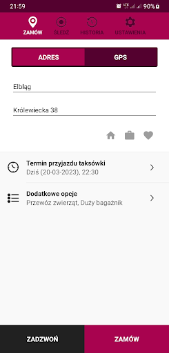 Tele Taxi Elbląg Screen 2