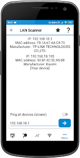 WiFi Tools: Network Scanner Screenshot