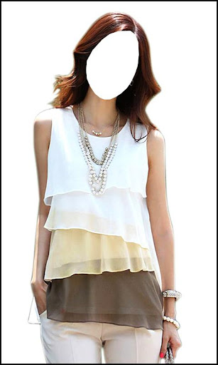 Android application Fashion Girl Photo Maker screenshort