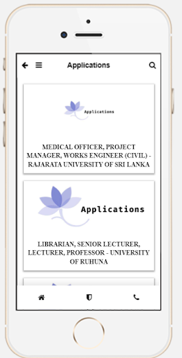 Applications Lanka Screen 3