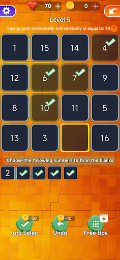Android application Different Sudoku screenshort