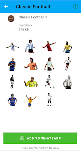 Classic Football Stickers