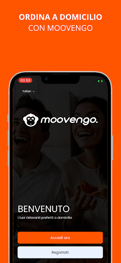 Android application Moovengo screenshort