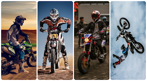 Android application Motocross Motocycle Wallpaper screenshort