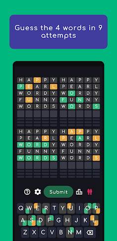 Quordle: Unlimited Daily Word - Screenshot 1