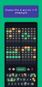 Quordle: Unlimited Daily Word+