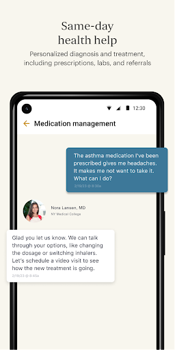 Galileo Health: Medical Care Screen 2
