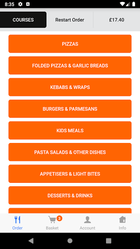 De Niros Pizza Screen 3