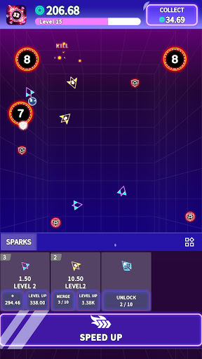 Glow Aircraft Idle Merge Game